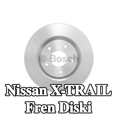BOSCH Fren diski Dış Çap: 295, 8mm, Havalandırmalı, Yağlanmış — Nissan X-trail