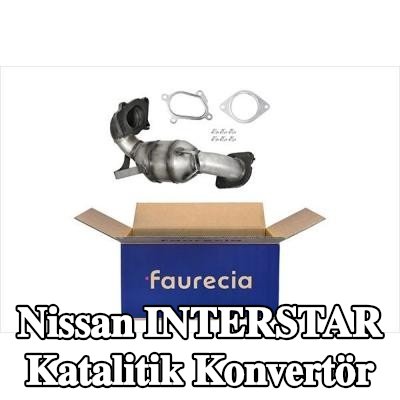 HELLA Ön katalitik konvertör, montaj parçaları ile — Nissan Interstar