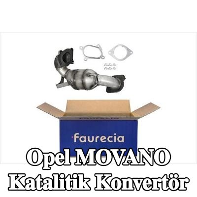 HELLA Ön katalitik konvertör, montaj parçaları ile — Opel Movano