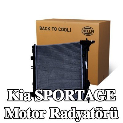 HELLA Motor radyatörü — 2017 Kia Sportage