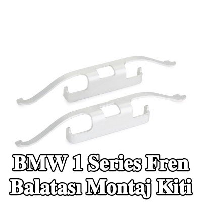 BOSCH Fren balatası montaj kiti — 2004 BMW 1 Series