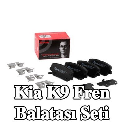 BREMBO Prime fren balatası seti, 16mm, gıcırtı önleyici plaka ile, piston klipsli, aksesuarlarla — 2018 Kia K9