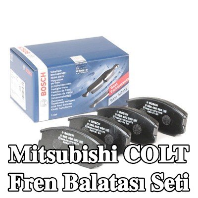 BOSCH Fren balatası seti 14, 7mm — 2002 Mitsubishi Colt