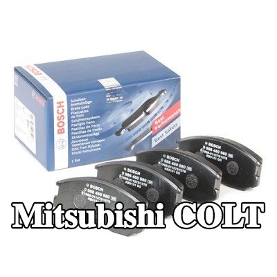 BOSCH مجموعة وسادات الفرامل 14, 7mm — 2000 Mitsubishi Colt