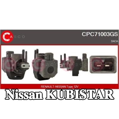 CASCO محول الضغط، التحكم في العادم — Nissan Kubistar