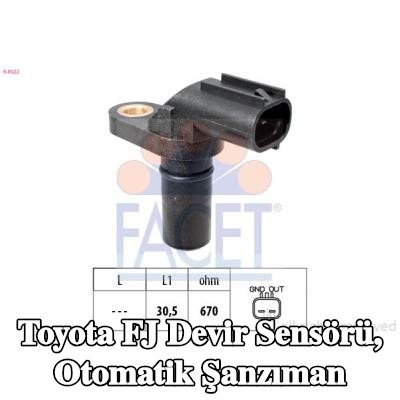 FACET DEV/DK Sensörü, otomatik şanzıman İtalya'da Üretilmiştir - OE Eşdeğeri — Toyota Fj