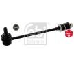 FEBI BILSTEIN Ön aks sol anti-roll bar bağlantısı, Ön Aks Sağ, 235mm, Çelik, lastik yastıklı, pullarla — Nissan Largo (2)