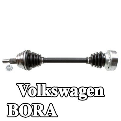 FEBI BILSTEIN عمود الدفع المحور الأمامي الأيسر, 560mm, مع صمولة, مع شحم — Volkswagen Bora
