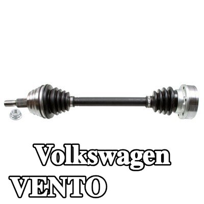 FEBI BILSTEIN عمود الدفع المحور الأمامي الأيسر, 560mm, مع صمولة, مع شحم — Volkswagen Vento
