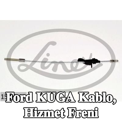 LINEX Kablo, hizmet freni — 2012 Ford Kuga
