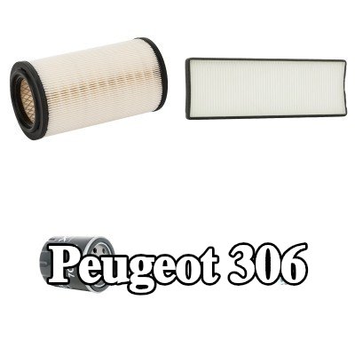 RIDEX مجموعة الفلاتر — 2002 Peugeot 306