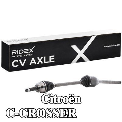 RIDEX عمود الدفع للمحور الأمامي الأيمن, 993mm — Citroën C-crosser