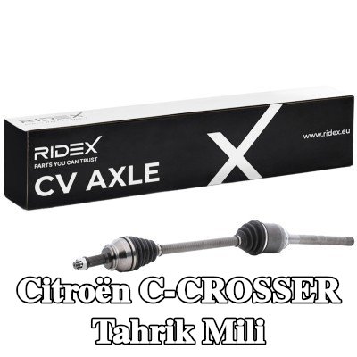 RIDEX Tahrik mili Ön Aks Sağ, 993mm — Citroën C-crosser