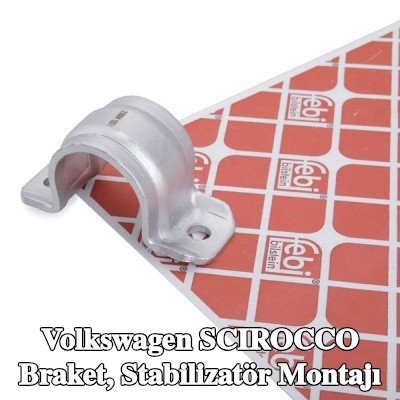 FEBI BILSTEIN Braket, stabilizatör montajı Arka Aks Sol, Arka Aks Sağ — Volkswagen Scirocco