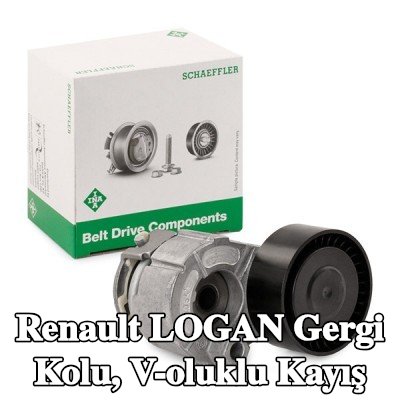 INA Gergi Kolu, V-oluklu kayış — Renault Logan