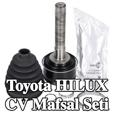 FEBI BILSTEIN Tekerlek tarafı CV mafsal kiti, somunlu, gres ile — 2000 Toyota Hilux