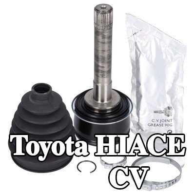 FEBI BILSTEIN طقم مفصل CV جانب العجلة, مع صمولة, مع شحم — 2000 Toyota Hiace