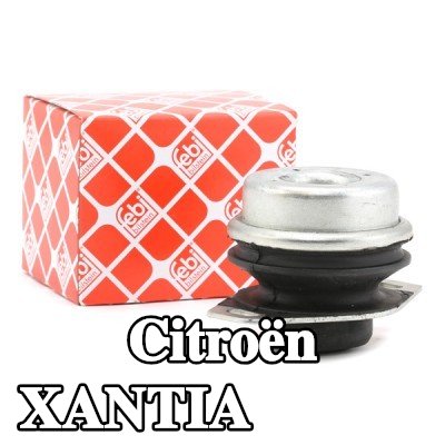 FEBI BILSTEIN حامل المحرك الأيسر, المطاط الصناعي — Citroën Xantia