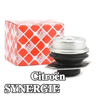 FEBI BILSTEIN حامل المحرك الأيسر, المطاط الصناعي — Citroën Synergie