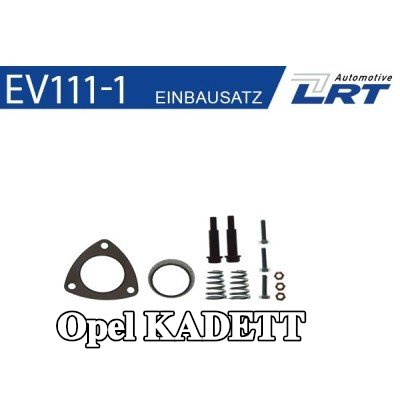 LRT طقم التعديل التحديثي، المحول الحفاز الأولي — 1990 Opel Kadett