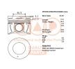IAP QUALITY PARTS Piston segmanlı piston — Hyundai Trajet (1)