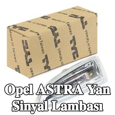 TYC Yan sinyal Sağ Ön, ampul yuvası olmadan — 2019 Opel Astra
