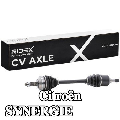 RIDEX عمود الدفع المحور الأمامي الأيسر, 648mm — 1994 Citroën Synergie