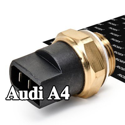 RIDEX مفتاح درجة الحرارة, مروحة المبرد مع حلقة مانعة للتسرب — 2008 Audi A4