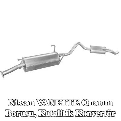 POLMO Onarım Borusu, katalitik konvertör — Nissan Vanette