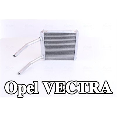 NISSENS مصفوفة التدفئة مع أنبوب — 1990 Opel Vectra