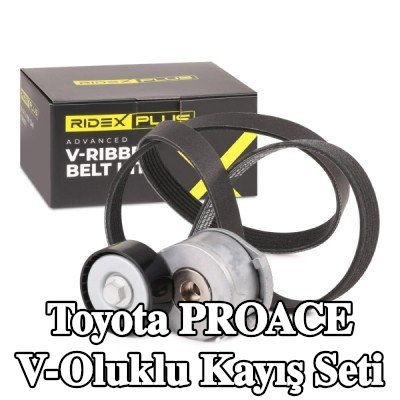 RIDEX PLUS V-Oluklu Kayış Seti — 2016 Toyota Proace