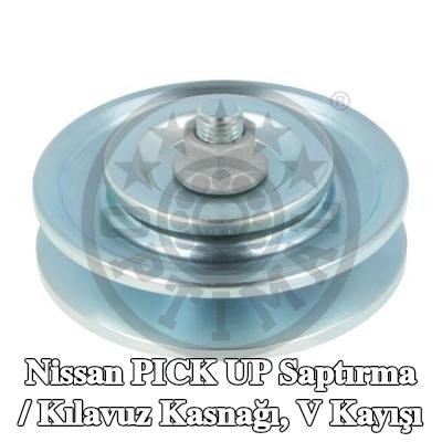 OPTIMAL Saptırma / Kılavuz Kasnağı, V kayışı — Nissan Pick Up