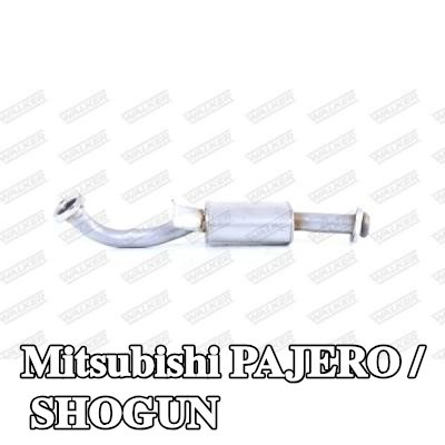 WALKER كاتم الصوت الأوسط 760mm, بدون قطع التثبيت — 1990 Mitsubishi Pajero / Shogun