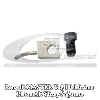 3RG Yağ püskürtme, piston alt yüzey soğutma — 2002 Renault Master