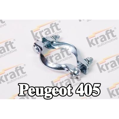 KRAFT مجموعة المشابك، نظام العادم — 1990 Peugeot 405