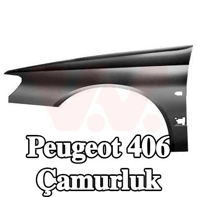 VAN WEZEL Çamurluk Sağ Ön — Peugeot 406