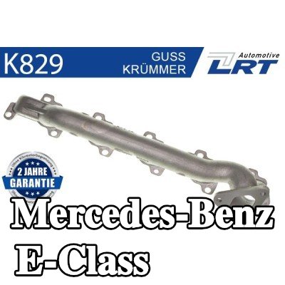 LRT مشعب العادم مع أجزاء التثبيت — 2003 Mercedes-Benz E-Class
