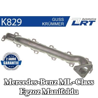 LRT Montaj parçaları ile egzoz manifoldu — 2000 Mercedes-Benz ML-Class