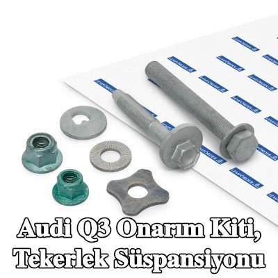 LEMFÖRDER Onarım kiti, tekerlek süspansiyonu Arka Aks, Üst, her iki taraf — Audi Q3