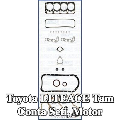 AJUSA Tam Conta Seti, silindir kapağı contalı motor, valf gövdesi contalı — 1990 Toyota Liteace
