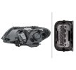 HELLA Far Sağ, H1, H10W, H7, H7/H1, PY21W, ampullü, far seviyeleme motorlu, Gösterge Rengi: şeffaf — 2000 BMW X5 (4)