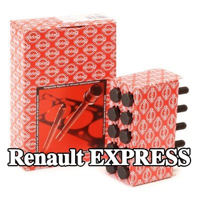 ELRING مجموعة البراغي, رأس الأسطوانة M10x1, 5x100 — Renault Express