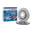 BOSCH Fren diski Dış Çap: 266mm, Havalandırmalı, içten havalandırmalı, Kaplamalı — Citroën Ami (1)