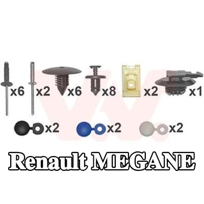 VAN WEZEL طقم التثبيت، المصد — 2012 Renault Megane