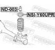 FEBEST غطاء الزنبرك للمحور الخلفي, علوي — Nissan Patrol (2)