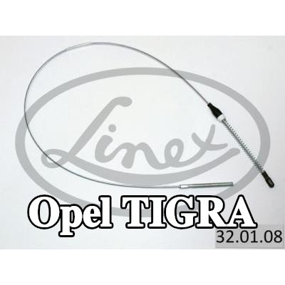 LINEX كابل، فرامل الخدمة — 2000 Opel Tigra