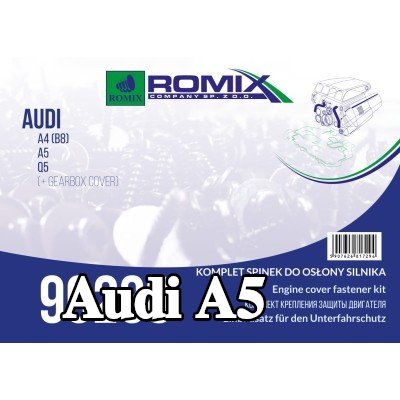 ROMIX عنصر التثبيت، غطاء المحرك — Audi A5