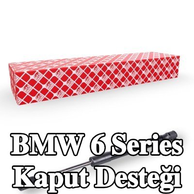 FEBI BILSTEIN Kaput destek çubuğu her iki taraf, Gazlı yay üzerindeki işarete göre değiştirme aralığı/tarihi — 2012 BMW 6 Series
