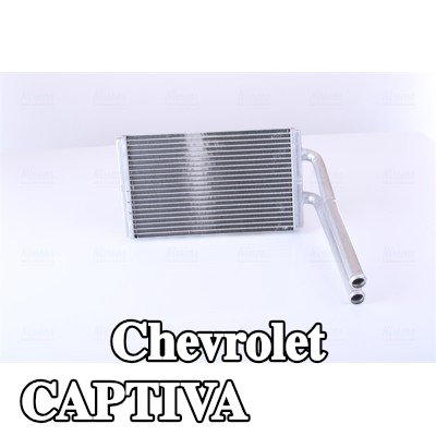NISSENS مصفوفة التدفئة مع أنبوب — Chevrolet Captiva