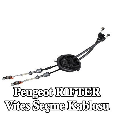 METZGER Vites seçici kablosu Çift Kablo Çekme, kol olmadan — Peugeot Rifter